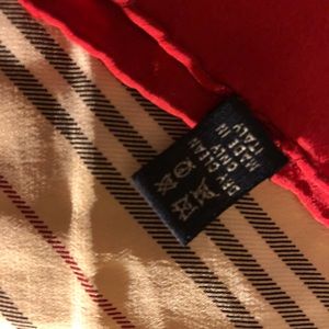 A large Burberry scarf in excellent condition